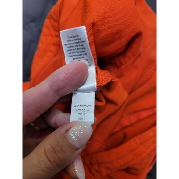 Athleta Hudson Shorts Orange Size 10T Pockets Style 211376-03 EUC - Picture 5 of 11